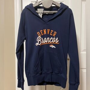 Women’s Denver Broncos V Neck Sweater Blue M